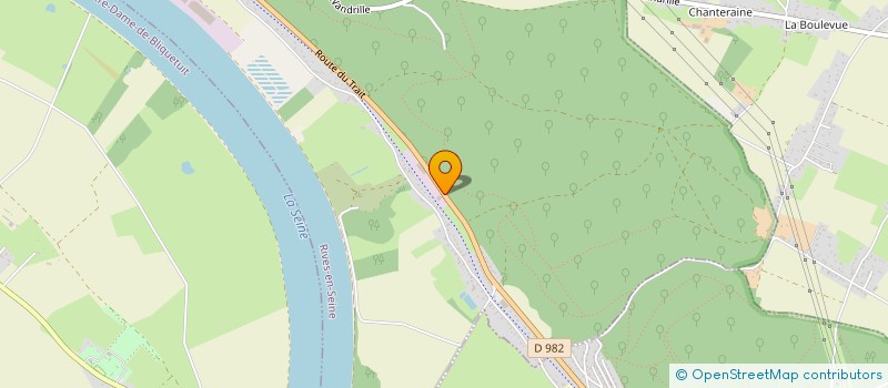 localisation de l'entreprise SCI FONTENELLE  RIVES-EN-SEINE