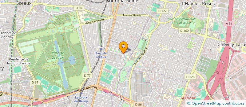 localisation de l'entreprise SCI FONTENELLE à ANTONY