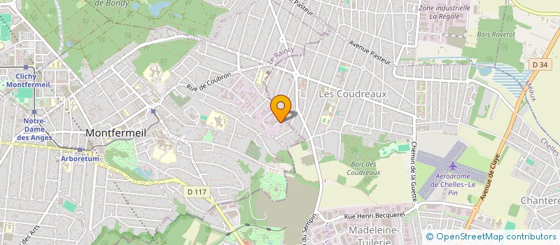 localisation de l'entreprise SCI FONTENELLE à MONTFERMEIL
