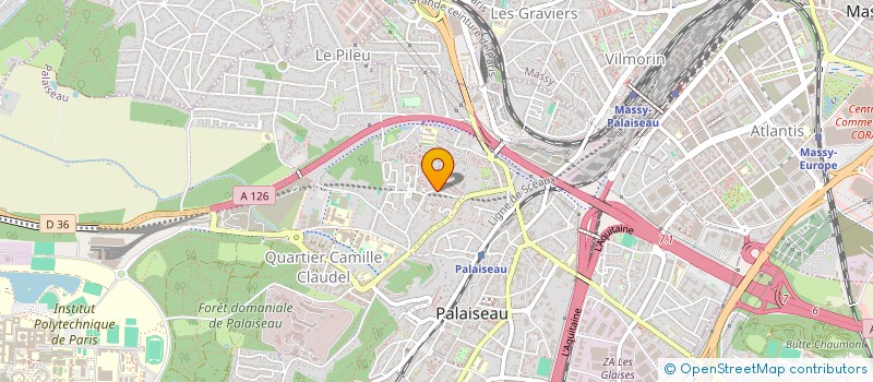 localisation de l'entreprise SCI FONTENELLE-MONTBY à PALAISEAU