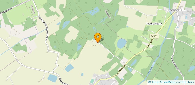 localisation de l'entreprise SCI FONTENELLE SAINTE BOYNE  THIMORY