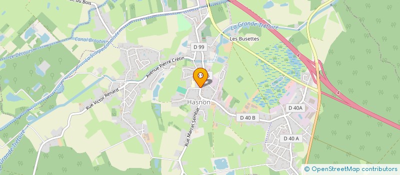 localisation de l'entreprise SCI FONTENIER-COLOT  HASNON