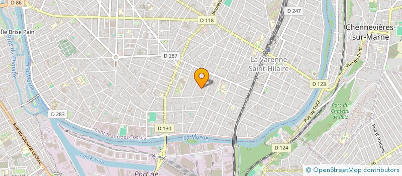 localisation de l'entreprise SCI FONTIMO à SAINT-MAUR-DES-FOSSES