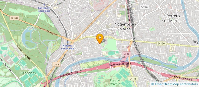 localisation de l'entreprise SCI FONTOWSKI-TIRNOVA  NOGENT-SUR-MARNE
