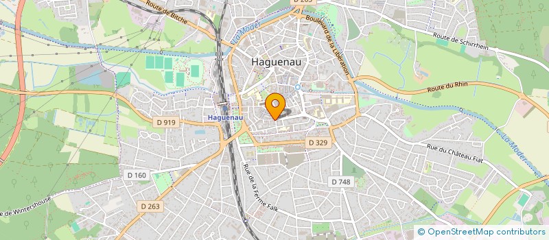 localisation de l'entreprise SCI FONTRICH  HAGUENAU