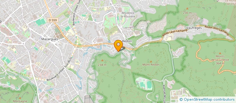 localisation de l'entreprise SCI FONTSEGUGNE 19 à MARSEILLE