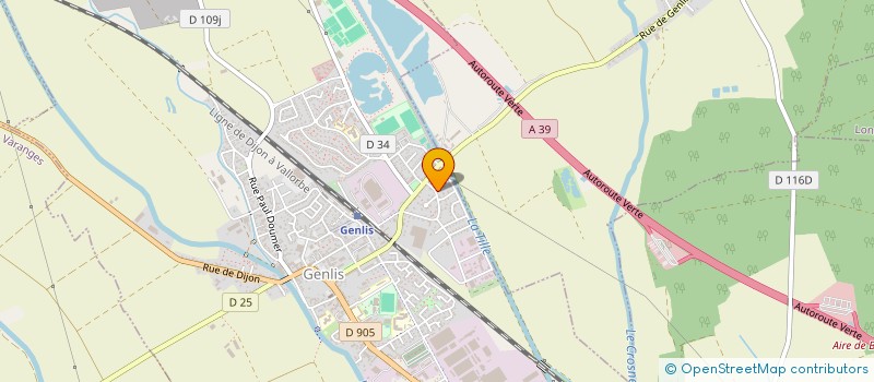 localisation de l'entreprise SCI FONTY  AISEREY