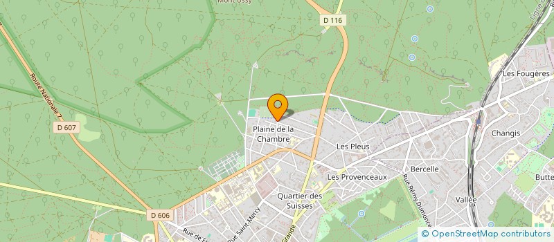 localisation de l'entreprise SCI FONZON  FONTAINEBLEAU