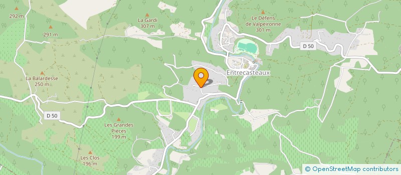 localisation de l'entreprise SCI FOOD AMOUR  ENTRECASTEAUX