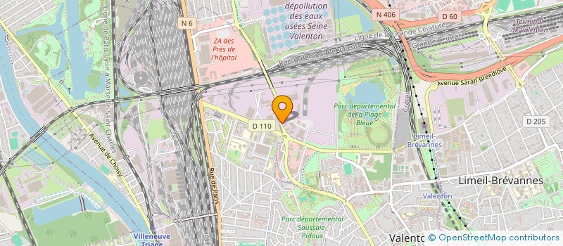 localisation de l'entreprise SCI FOOD PROVISION VALENTON à VALENTON