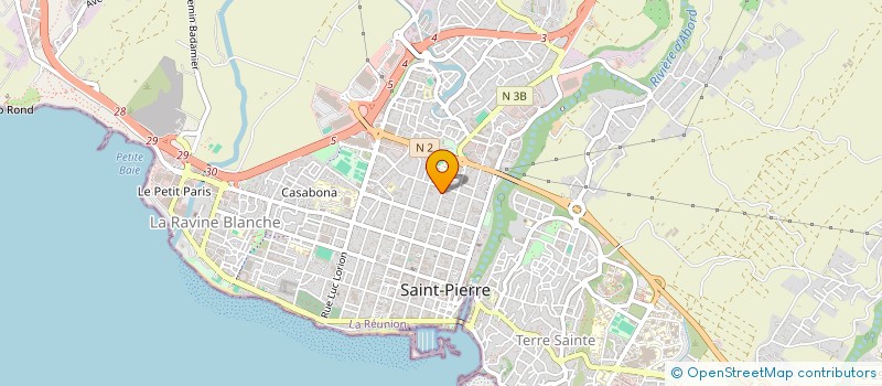 localisation de l'entreprise SCI FOP à SAINT-PIERRE