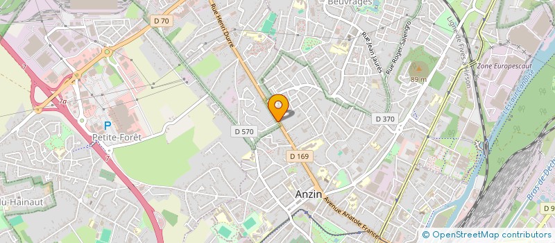 localisation de l'entreprise SCI FOQUE  RAISMES