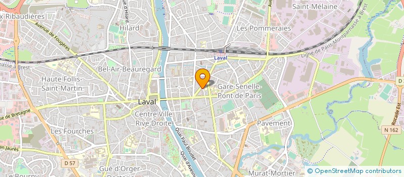 localisation de l'entreprise SCI FOR à LAVAL