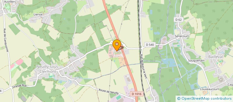 localisation de l'entreprise SCI FOR EVER  NEUILLY-SOUS-CLERMONT