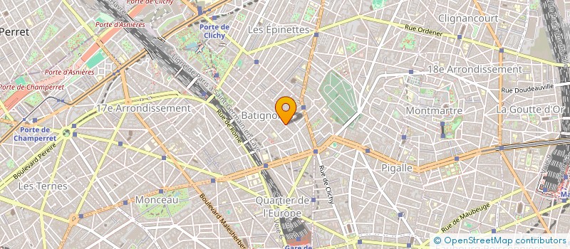 localisation de l'entreprise SCI FORANA  PARIS