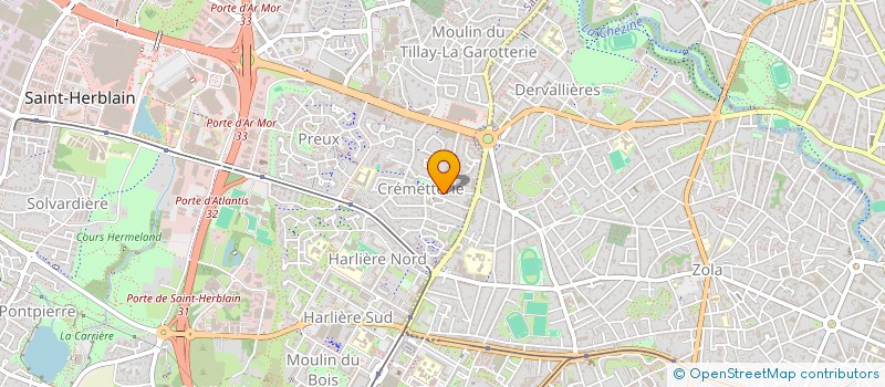 localisation de l'entreprise SCI FORASTERO  SAINT-HERBLAIN