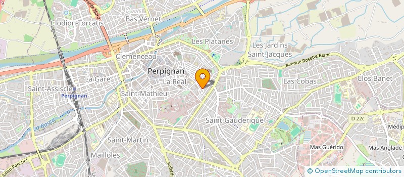 localisation de l'entreprise SCI FORCIMO  PERPIGNAN