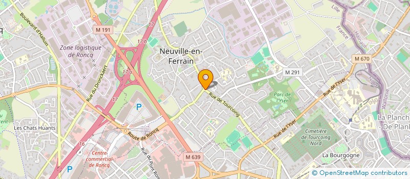localisation de l'entreprise SCI FORDICK à NEUVILLE-EN-FERRAIN