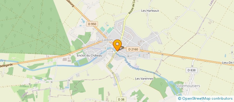 localisation de l'entreprise SCI FORDOLENE  LADON