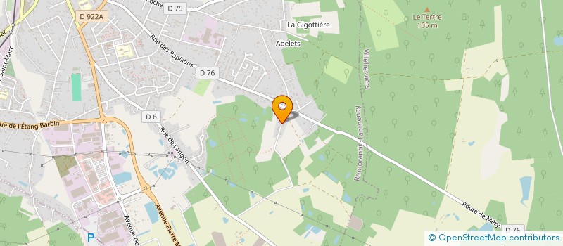 localisation de l'entreprise SCI FORDOX  ROMORANTIN-LANTHENAY