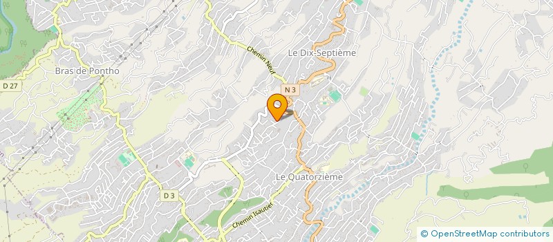 localisation de l'entreprise SCI FORELVA à LE TAMPON