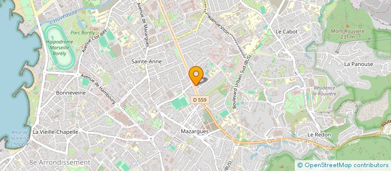 localisation de l'entreprise SCI FOREST à MARSEILLE