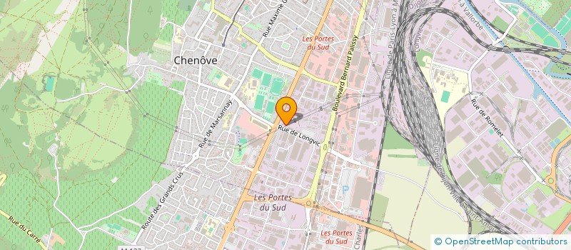 localisation de l'entreprise SCI FOREST-HOUSE à CHENOVE