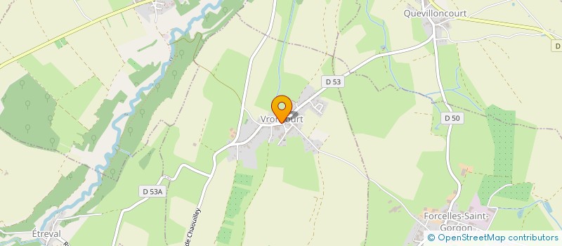 localisation de l'entreprise SCI FOREST LINK  THELOD