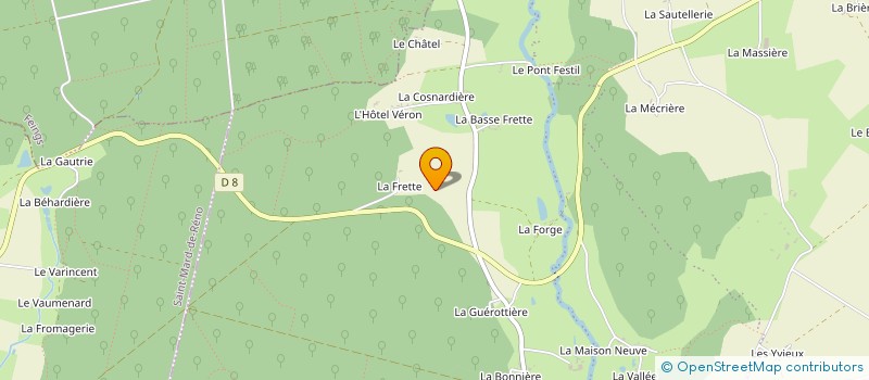 localisation de l'entreprise SCI FORESTIERE DU PERCHE à LONGNY LES VILLAGES
