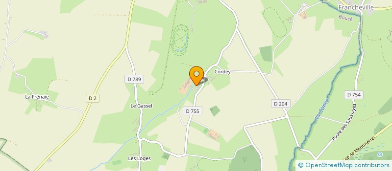 localisation de l'entreprise SCI FORET DE LA BORDE à MEDAVY