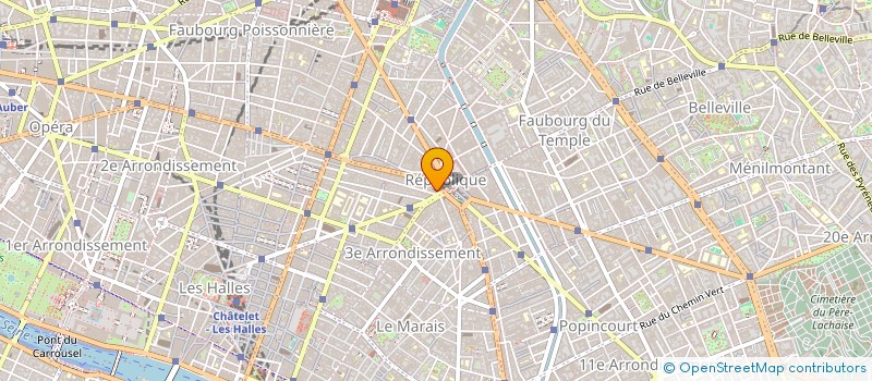 localisation de l'entreprise SCI FOREYST  PARIS