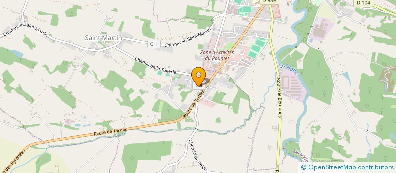 localisation de l'entreprise SCI FORGE DE CLAVEYRE  BARS