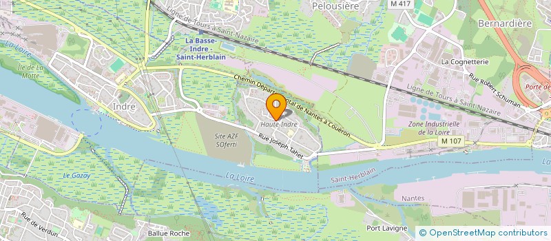 localisation de l'entreprise SCI FORGETMOREAU  INDRE