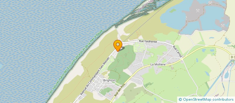 localisation de l'entreprise SCI FORKATS à CAYEUX-SUR-MER