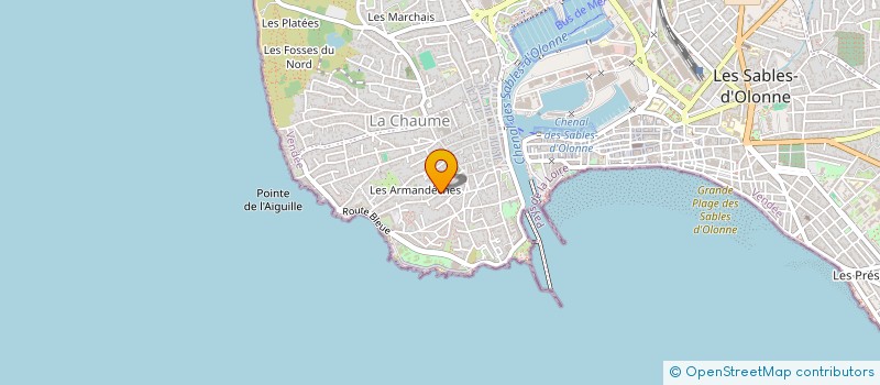 localisation de l'entreprise SCI FORMEIL à LES SABLES D'OLONNE