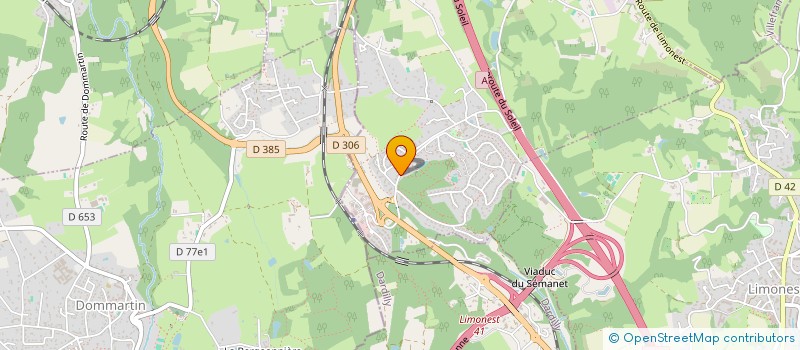 localisation de l'entreprise SCI FORMENTOR  LOZANNE