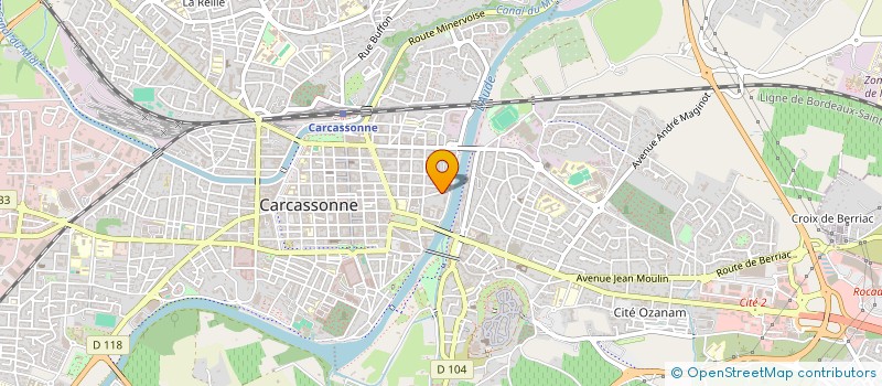 localisation de l'entreprise SCI FORMENTOR à CARCASSONNE