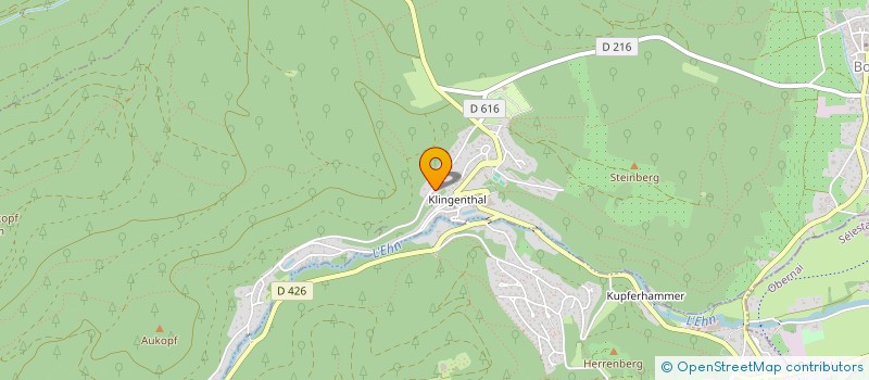 localisation de l'entreprise SCI FORMES ET COURBES  BRSCH