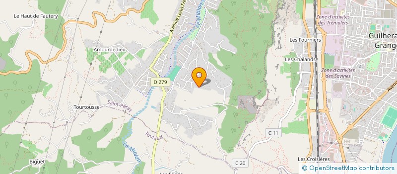 localisation de l'entreprise SCI FORMOSO  SAINT-PERAY