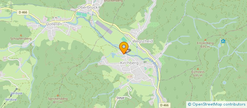 localisation de l'entreprise SCI FORNY  KIRCHBERG