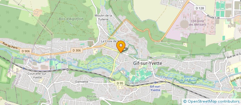 localisation de l'entreprise SCI FORSANS  GIF-SUR-YVETTE