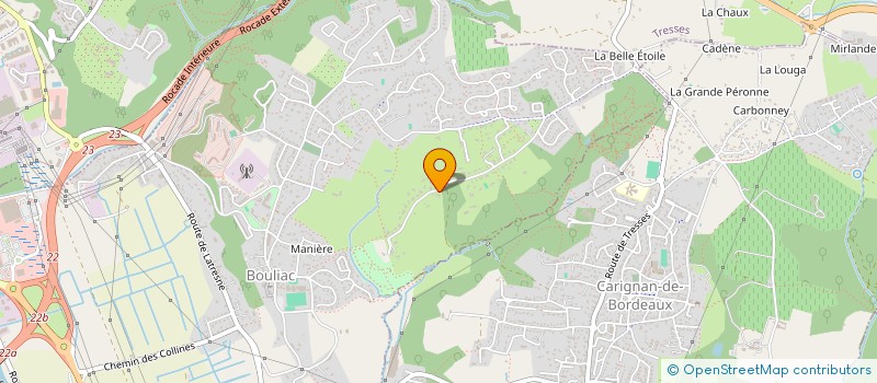 localisation de l'entreprise SCI FORSANS JOUCAN BOULIAC  BOULIAC