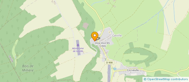 localisation de l'entreprise SCI FORT KNOX  GEVILLE