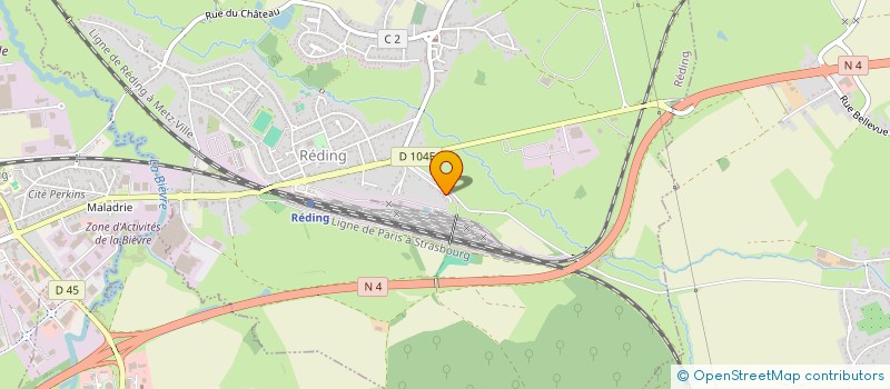 localisation de l'entreprise SCI FORT LOUIS  REDING