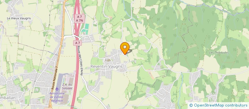 localisation de l'entreprise SCI FORT MASSOT  REVENTIN-VAUGRIS