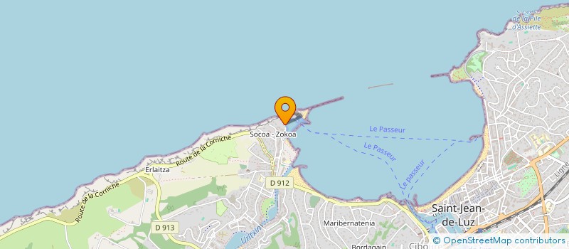 localisation de l'entreprise SCI FORT VAUBAN  CIBOURE