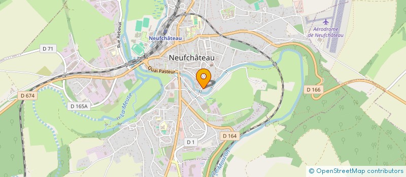 localisation de l'entreprise SCI FORTALEZA à NEUFCHATEAU