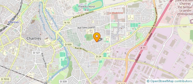 localisation de l'entreprise SCI FORTE HORIZONS à CHARTRES