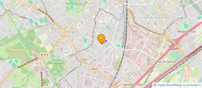 localisation de l'entreprise SCI FORTUNA à MONTPELLIER
