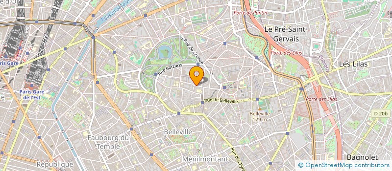 localisation de l'entreprise SCI FORTUNAD  PARIS